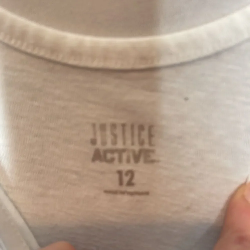 Justice Active Sequins Dance Tassel Tank Top. Size 12.